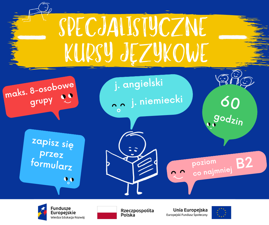 Specjalistyczne kursy językowe dla studentów US
