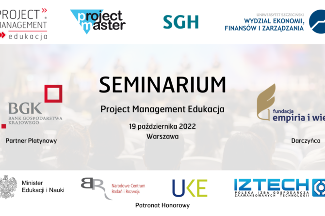 Relacja z Seminarium PM Edukacja 2022