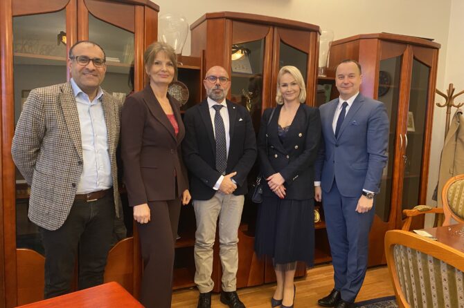 Spotkanie z przedstawicielem Uniwersytetu w Mesynie.