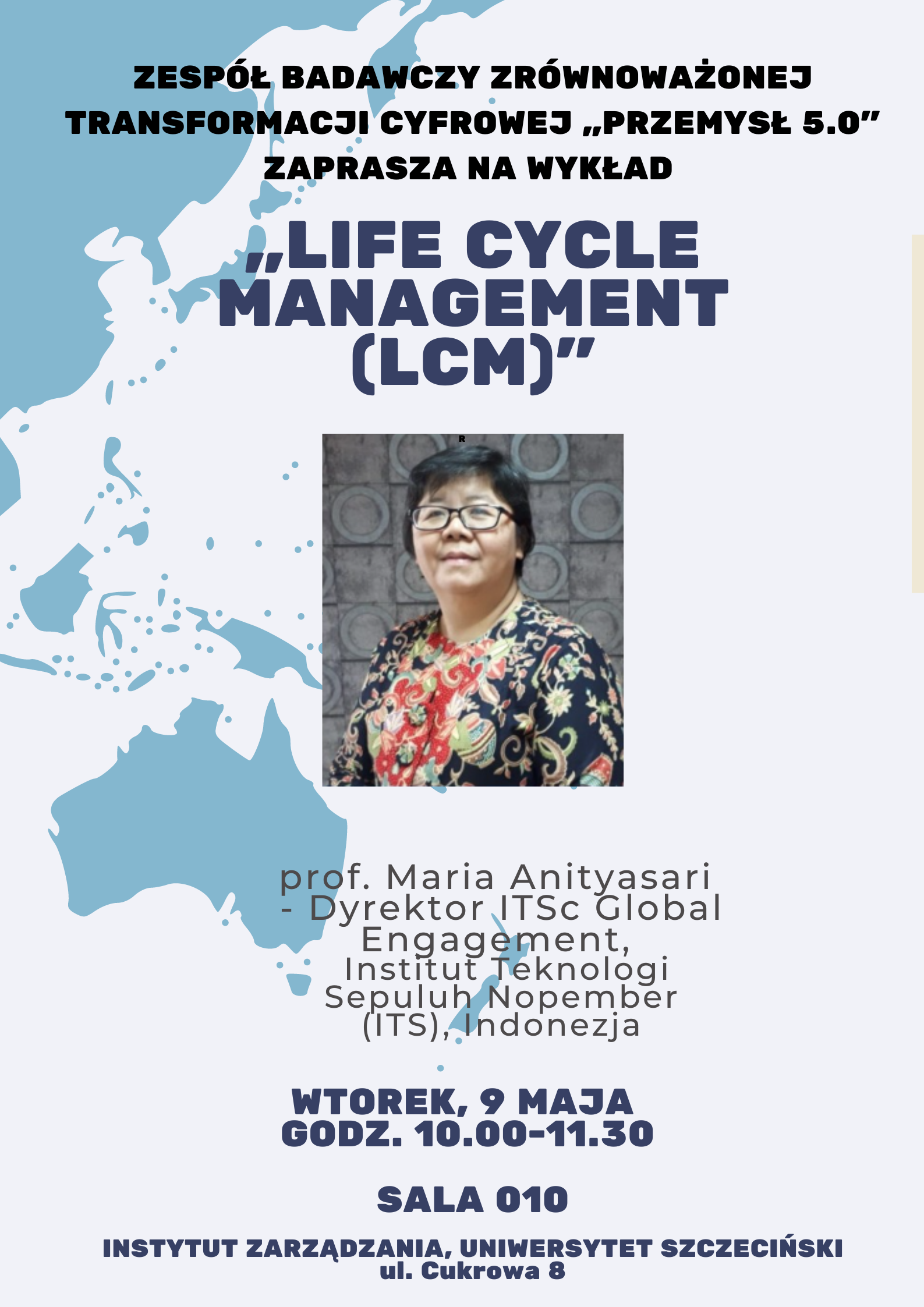 Wykład gościnny „Life Cycle Management (LCM)”