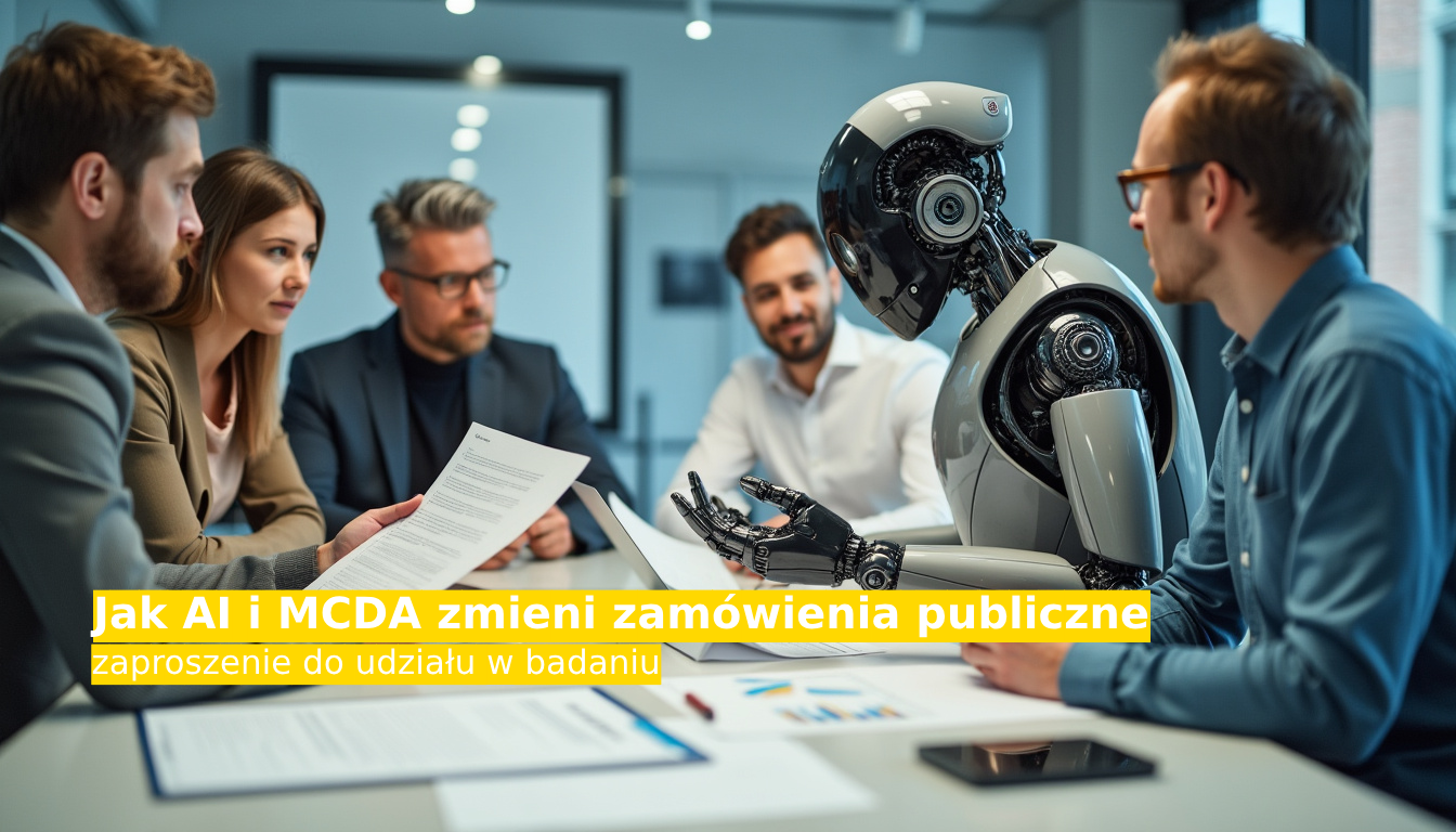 Jak AI i MCDA zmieni zamówienia publiczne – zaproszenie do udziału w badaniu