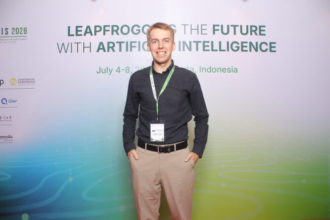 mgr Sebastian Matysik na konferencji Pacific Asia Conference on Information Systems (PACIS 2026)